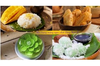 Món đẹp như hoa của Việt Nam vào top 10 món tráng miệng ngon nhất Đông Nam Á