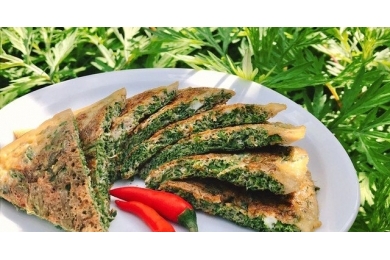 Ngải cứu trong thực đơn bếp ăn văn phòng: Món ăn bồi bổ sức khỏe mùa lạnh